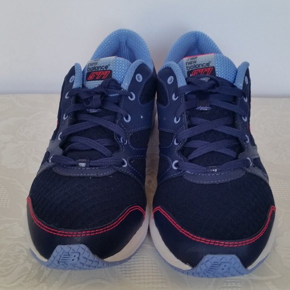 NEW BALANCE Women’s Training Shoes- Women's Size 9.5M- Medieval Blue color - Picture 13 of 16